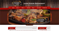 Desktop Screenshot of latinosymas.com